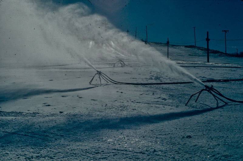 Making snow